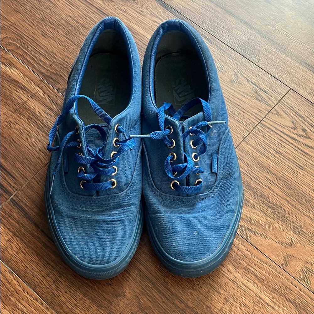 Vans Blue Canvas Men's Sneakers